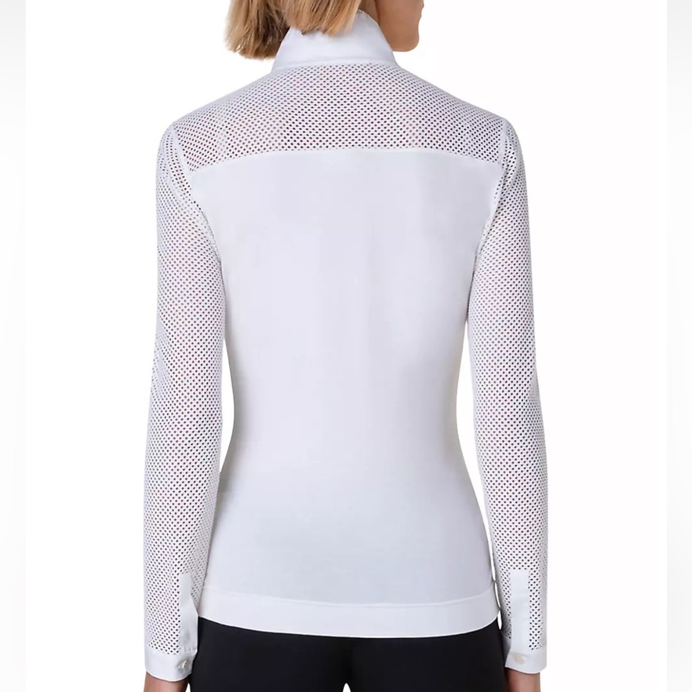 AKRIS PUNTO white button up Size 6